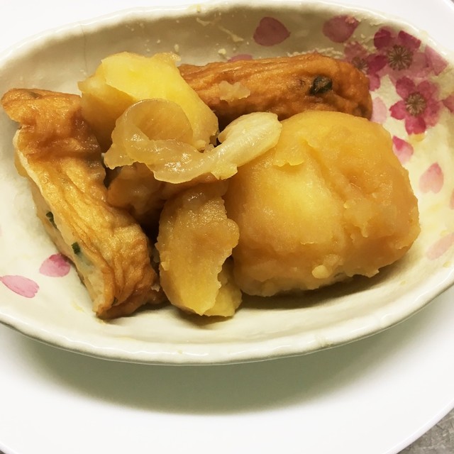 トロトロ さつま揚げとじゃがいもの煮物 レシピ 作り方 By Totsuko65 クックパッド 簡単おいしいみんなのレシピが351万品