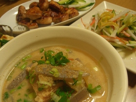 鮭のアラを使った栄養満点!美味しいかす汁
