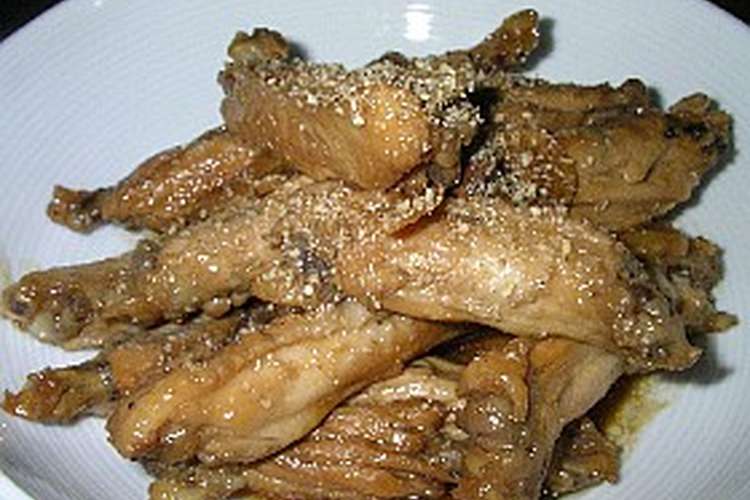 とり手羽中のポン酢煮 レシピ 作り方 By ぼてこ クックパッド