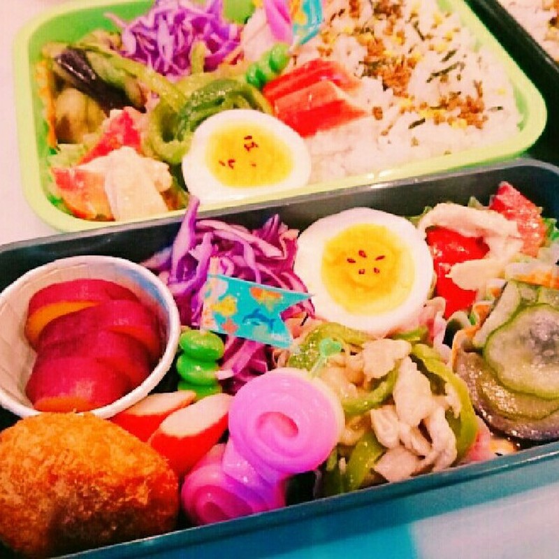 みんなが作ってる 小学生 お弁当 2段のレシピ クックパッド 簡単おいしいみんなのレシピが357万品