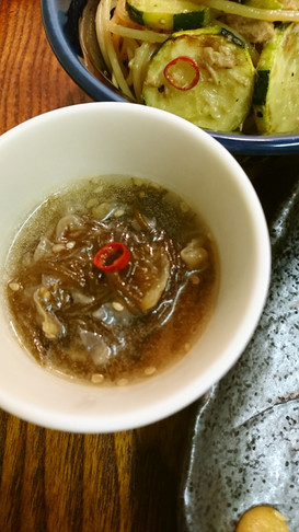 中華くらげのもずく酢