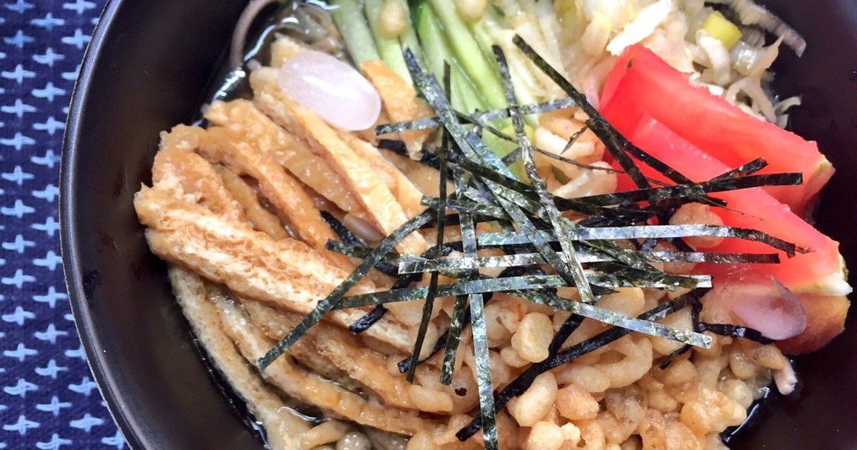将棋めし 冷やしむじなそば レシピ 作り方 By マイヤ母さん クックパッド 簡単おいしいみんなのレシピが351万品