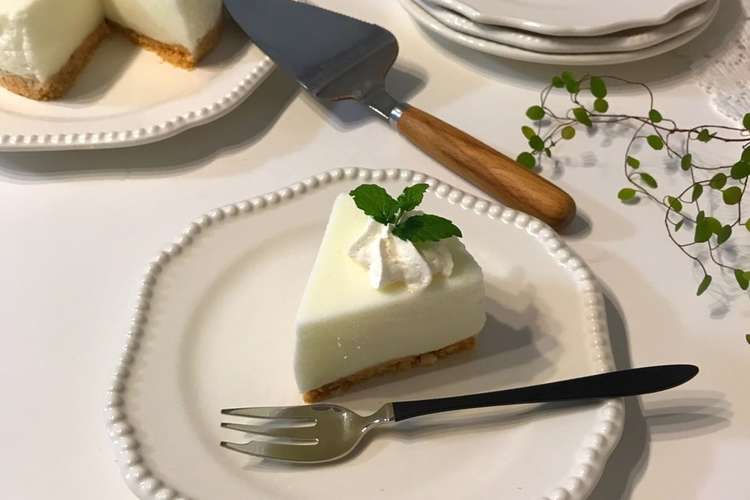 ミキサーde簡単 ヨーグルトムースケーキ レシピ 作り方 By Noripetit クックパッド 簡単おいしいみんなのレシピが352万品