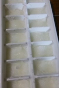 冷凍も簡単離乳食☆ご飯で1０倍がゆ  