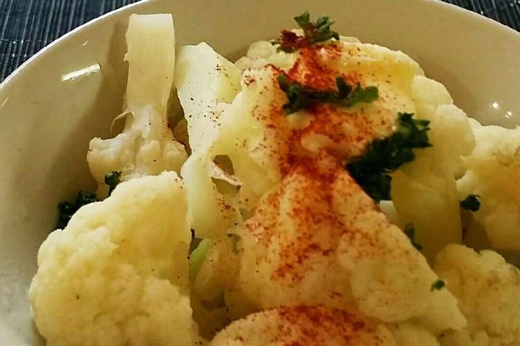 一番おいしい 塩バターカリフラワー レシピ 作り方 By ここ左衛門 クックパッド 簡単おいしいみんなのレシピが360万品