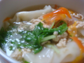昆布茶&ひき肉が決め手♪簡単3色鍋♪