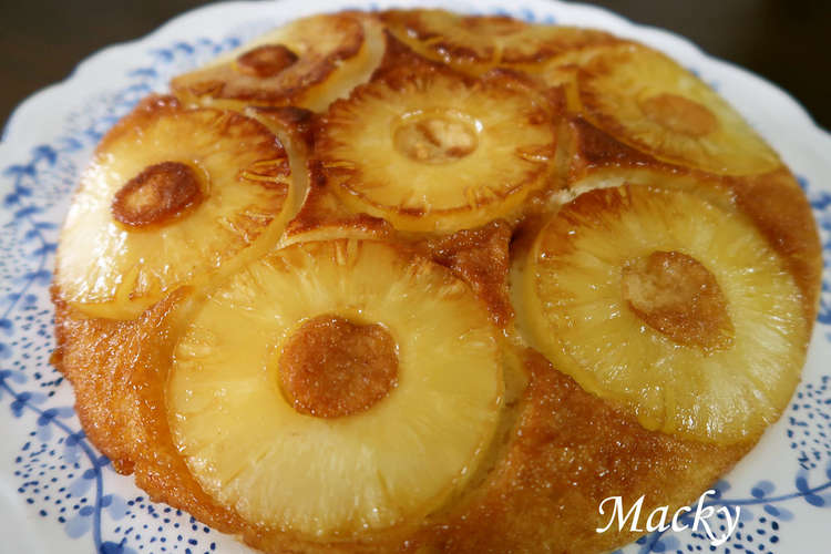 パイナップルココナッツミルクホットケーキ レシピ 作り方 By Mackyのレシピ クックパッド