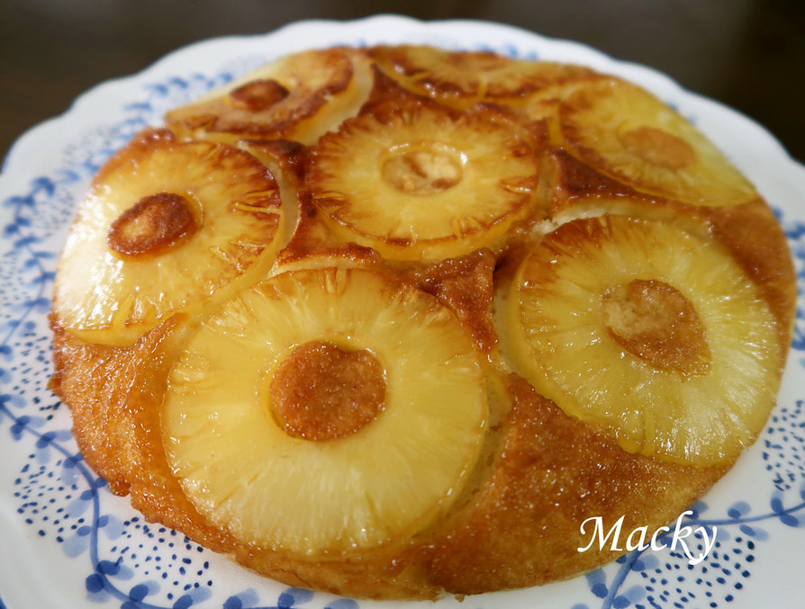 パイナップルココナッツポキケーキのレシピ