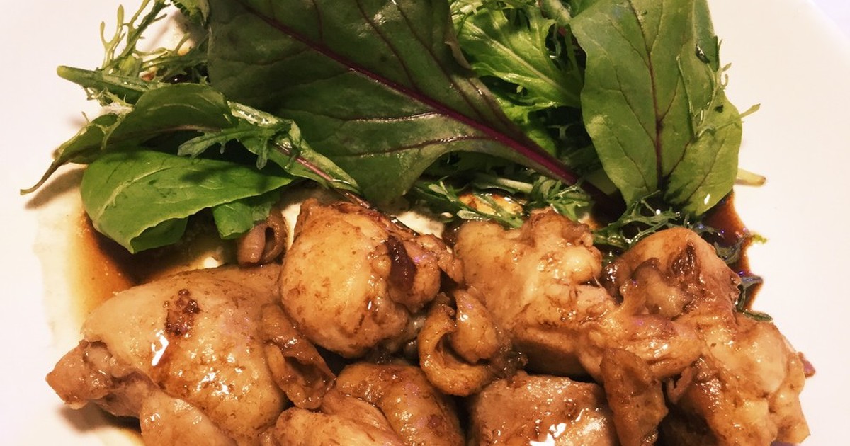 バルサミコソースをかけたチキンのレシピ
