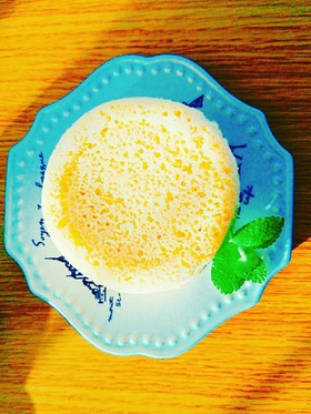 ダイエットおからチーズケーキ風蒸しパン