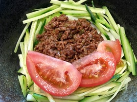 簡単・肉味噌!お弁当や冷やし中華にも!