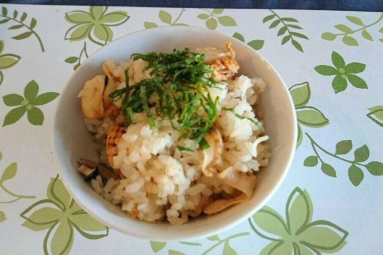 ベビーホタテときのこの生姜炊き込みご飯 レシピ 作り方 By Honey8 クックパッド 簡単おいしいみんなのレシピが350万品