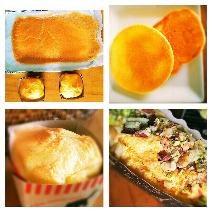 簡単なクラウドブレッドのレシピ