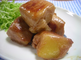 甘辛でウマウマ♡じゃがいもの豚肉巻き