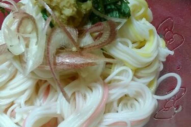 そうめんの盛り付けのコツ レシピ 作り方 By ゆいぷり クックパッド 簡単おいしいみんなのレシピが354万品