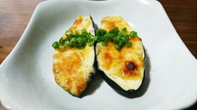 簡単☆なすの味噌マヨチーズ焼き☆