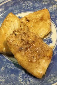 魚のわさびマヨネーズ焼き