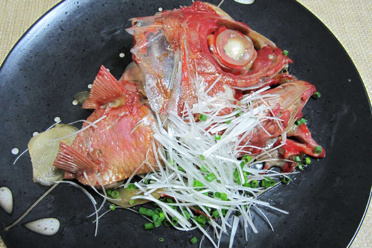 金目鯛のあら煮 レシピ 作り方 By クックgonbao クックパッド 簡単おいしいみんなのレシピが353万品