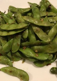 茹でない！枝豆のペペロンチーノ