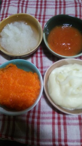 炊飯器でまとめて離乳食初期ペースト