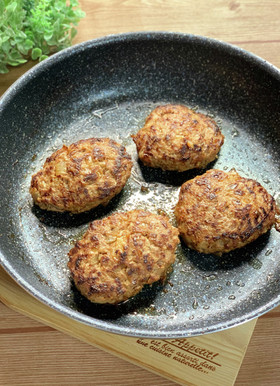 卵・パン粉なし*肉汁じゅわりハンバーグ*
