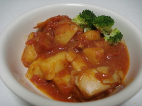 コトコト簡単☆鶏肉のトマト煮