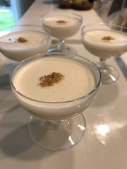 胡麻のブランマンジェの写真