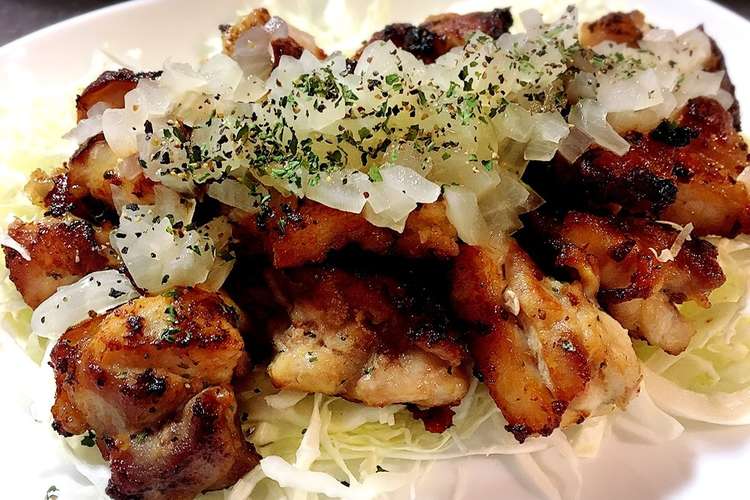玉ねぎ塩だれチキン レシピ 作り方 By エイミー クックパッド