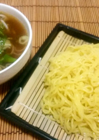 意外とあっさり、豚もやし木耳つけ麺