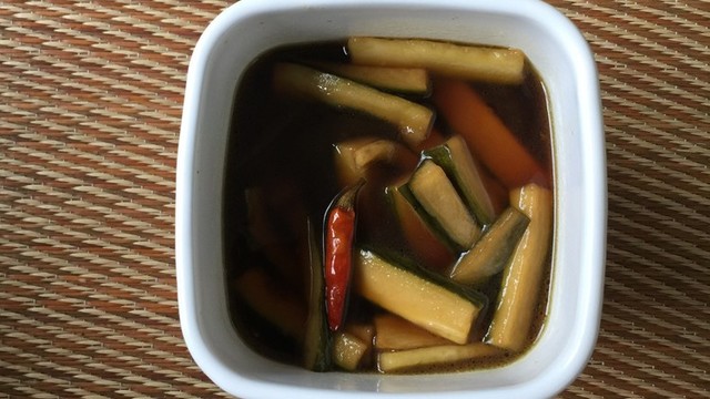 キュウリ 大量消費 かんたんゴマ油炒め レシピ 作り方 By Happythai クックパッド 簡単おいしいみんなのレシピが357万品
