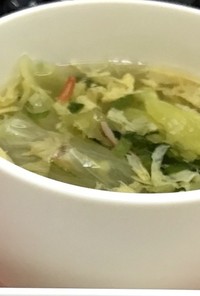 玉子スープ（レタス入り）