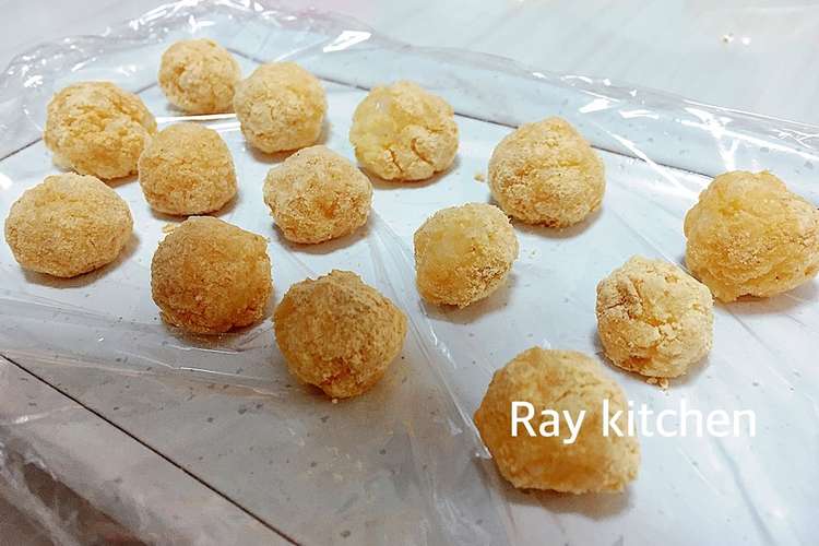 離乳食後期 きな粉ボール レシピ 作り方 By Raykitchen クックパッド 簡単おいしいみんなのレシピが360万品