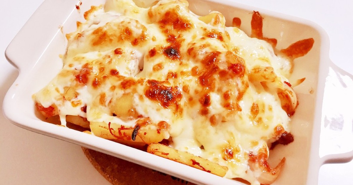 チーズフィエスタポテトのレシピ（タコベルの模倣品）