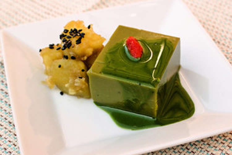 甘酒と抹茶の冷たいスイーツ 抹茶糀ムース レシピ 作り方 By ヤマト醤油味噌の糀部 クックパッド 簡単おいしいみんなのレシピが352万品