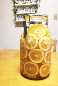 メイヤーレモンと蜂蜜のシロップ