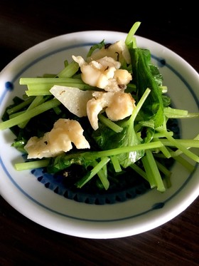 三つ葉の大量消費 ナンプラー炒め