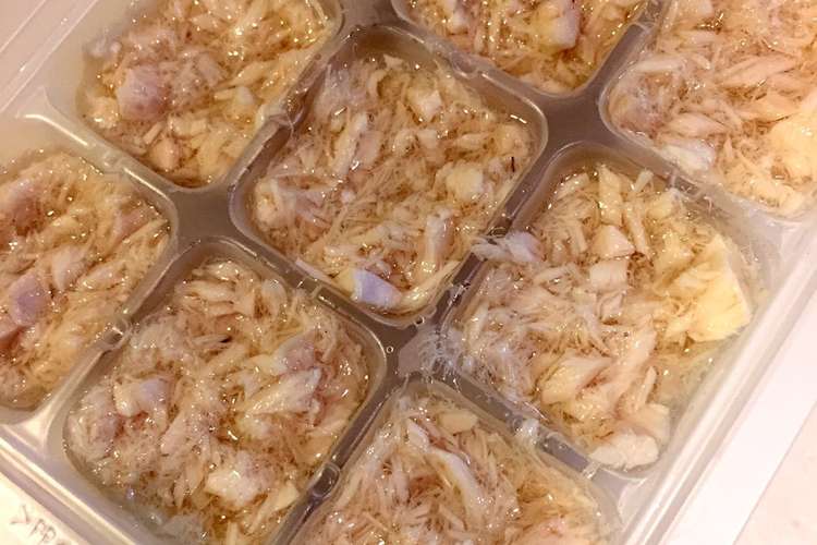 離乳食 ビンチョウマグロ 冷凍保存 レシピ 作り方 By Pitako19 クックパッド 簡単おいしいみんなのレシピが354万品