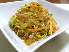 手間なし簡単!ところてんサラダ