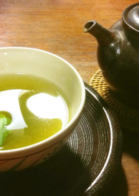 緑茶+バジル