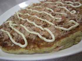 大和イモで☆ベーコーンお焼き♪