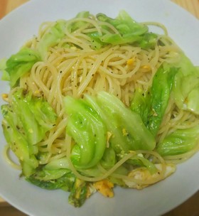節約!キャベツの塩パスタ