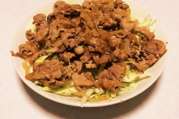 簡単 野菜たっぷり生姜焼き レシピ 作り方 By はるくんのにぃに クックパッド 簡単おいしいみんなのレシピが359万品