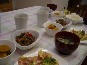 牛肉の柔らか炒め