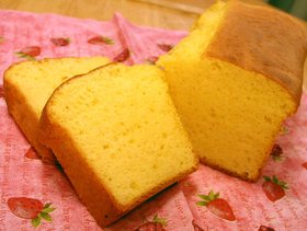 ふわふわ『昭和天ぷら粉☆黄金』ケーキ