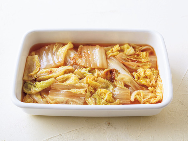 焼き白菜のマリネ