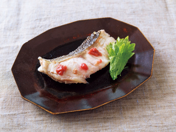 白身魚の梅干しマリネ