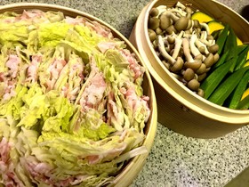 美味さ閉じ込めて♡ミルフィーユせいろ蒸し