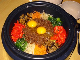 なんちゃって石焼ビビンバ