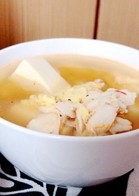 ピリ辛親子スープ:-)