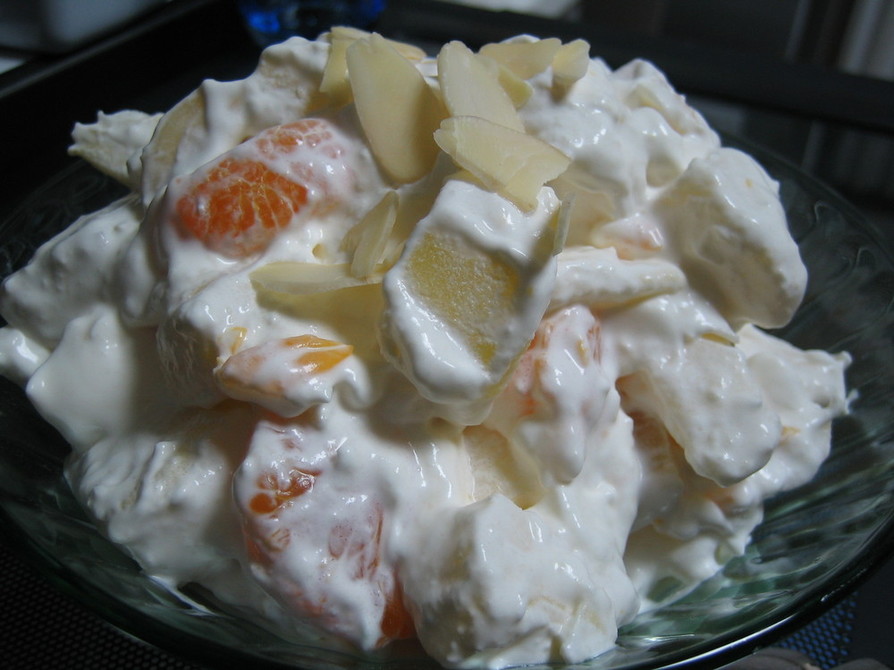 簡単フルーツサラダのレシピ